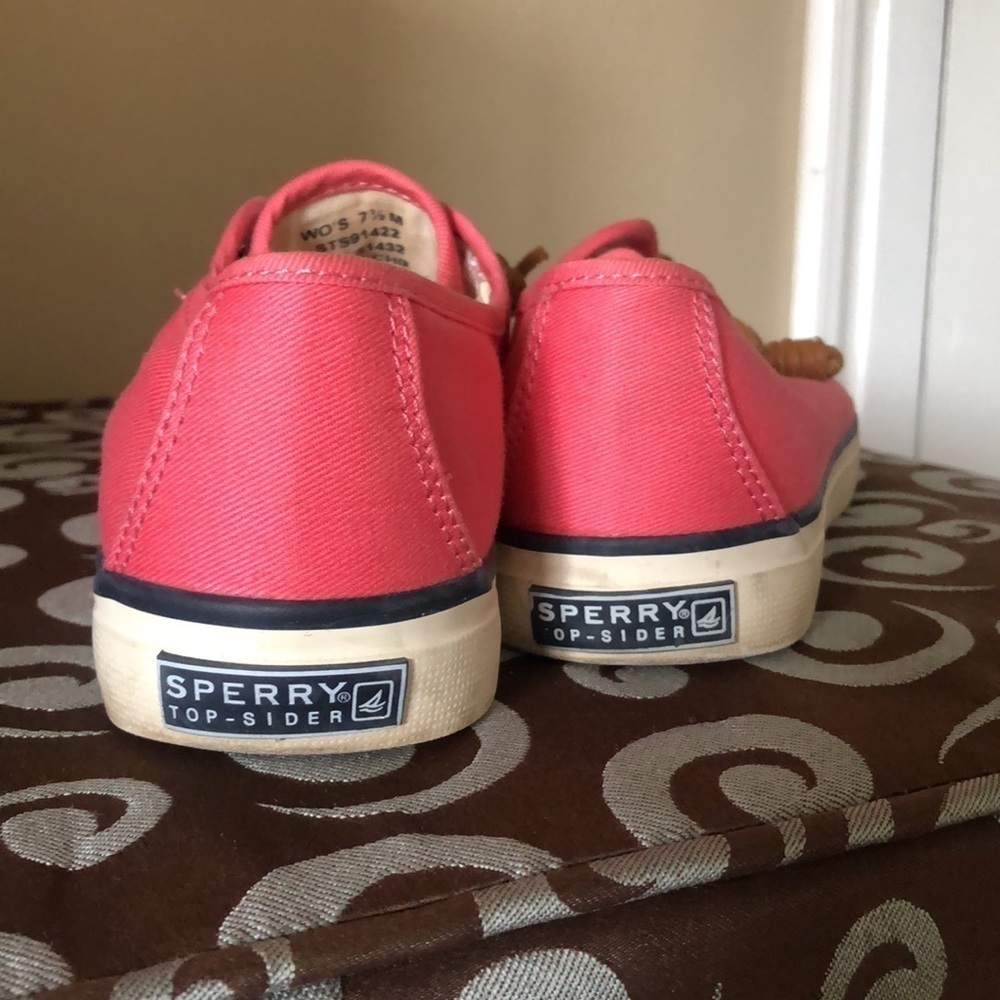 Pink Sperrys size 7.5 - Picture 5 of 6